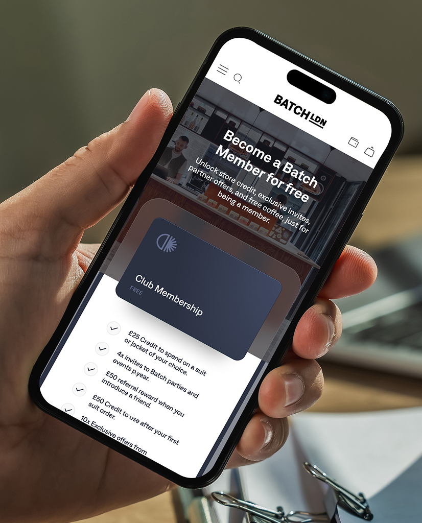 Branded membership page