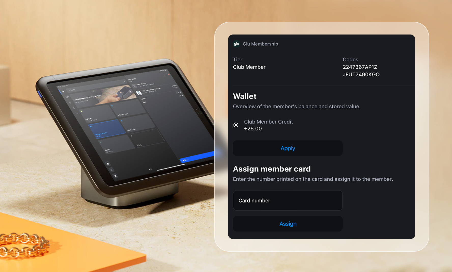 Enrol new members within Shopify POS
