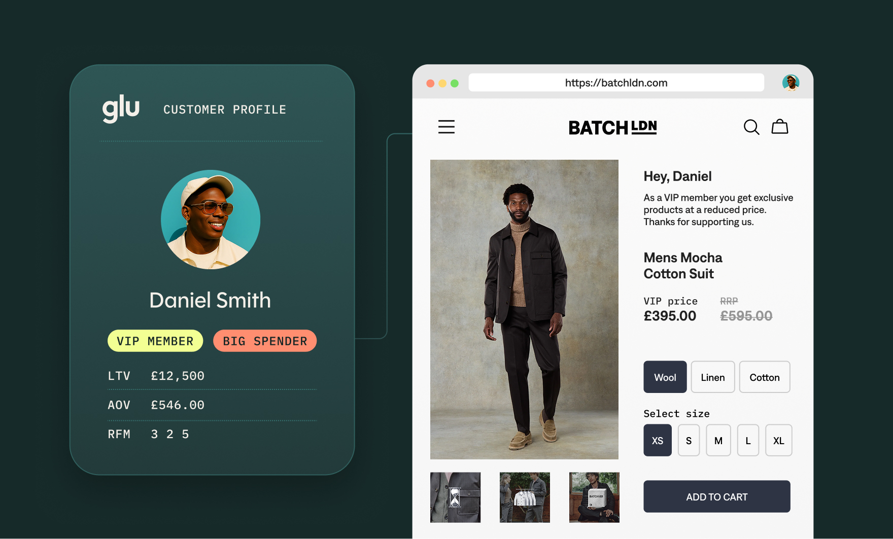 Use the Glu API to personalise your Shopify store front end